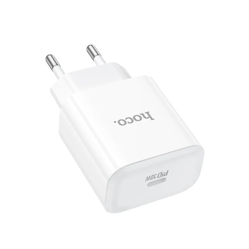 Зарядное устройство Hoco C76A Pro Majestic 1xUSB-C 30W, White