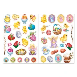 Многоразовые наклейки для детей Светлая Пасха