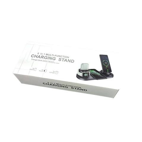 Беспроводное зарядное устройство 6-in-1 Charging Station WS5BL Беспроводное зарядное устройство 6-in-1 Charging Station WS5BL