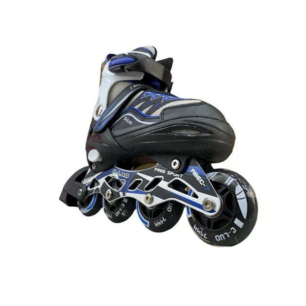 Roliklər uşaqlar üçün YY-803A, ölçü М, göy/qara