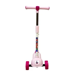 Детский самокат Supercar 208_pink, розовый Детский самокат Supercar 208_pink, розовый