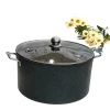 Кастрюля, гранит, черная, 36 см, 20 л Кастрюля, гранит, черная, 36 см, 20 л