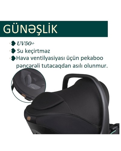 Avtomobil kreslosu Chicco Kory I-Size Plus, qara