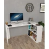 Письменный стол Atlas, белый, 50x130x75см Письменный стол Atlas, белый, 50x130x75см