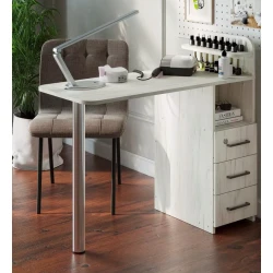 Маникюрный стол 3563_M3Au24StolManikurR3Sh1OWC, 101.2х91.5х45 см
