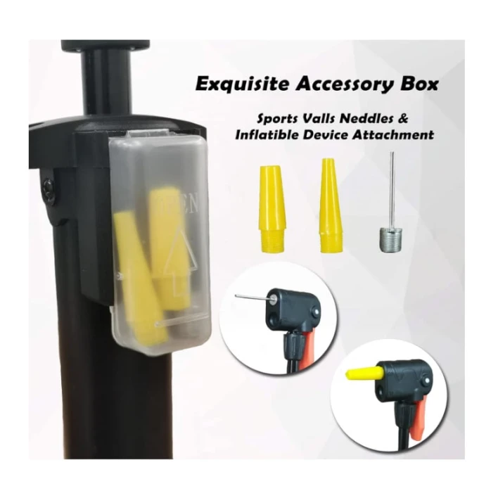 Velosiped üçün nasos 154, qara/narıncı