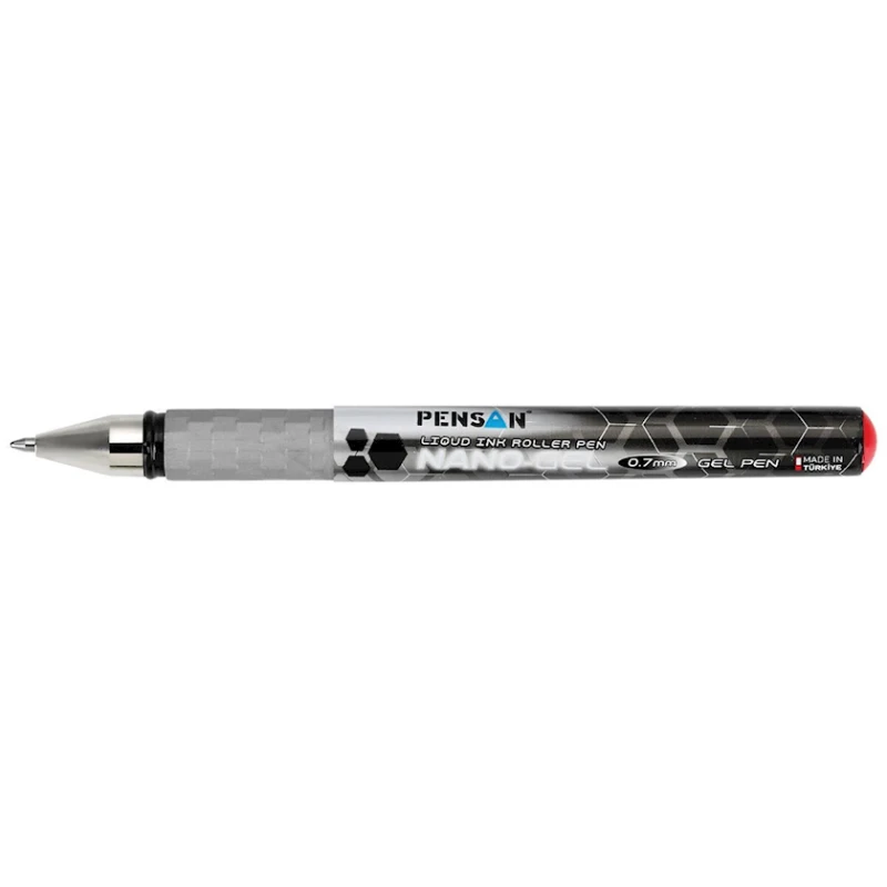 Гелевая ручка Pensan Nano Gel Pen, 0.7 мм, красный Гелевая ручка Pensan Nano Gel Pen, 0.7 мм, красный
