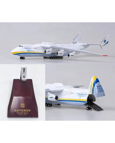 Kolleksiya fiquru Aircraft Antonov AN-225 Mriya F35-ag-242, 42x44.5x16 sm, ağ