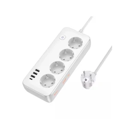 Şəbəkə filtri Hoco AC21, ağ