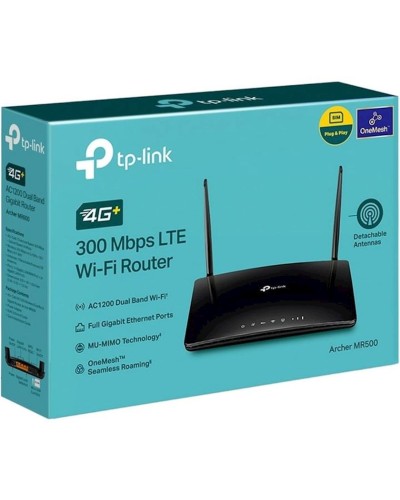 Wi-Fi router Tp-Link AC1200 Dual Band Archer MR500