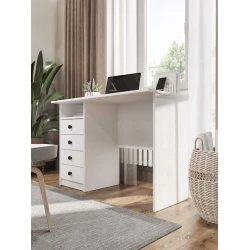 Компьютерный стол Art Mebel 81, белый, 74x120x50 см