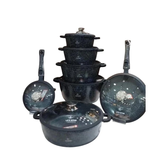 Qab-qacaq dəsti Life Smile LF-SM-018, 7 parça