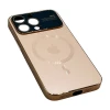 Чехол Auto Focus Slim Magsafe PC для Apple iPhone 13 Pro Champaign Gold