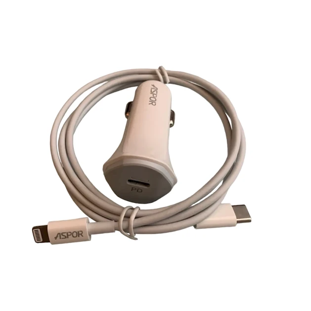 Автомобильное зарядное устройство Aspor A906 20W Автомобильное зарядное устройство Aspor A906 20W