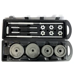 Набор гантелей и штанги York, 50 кг