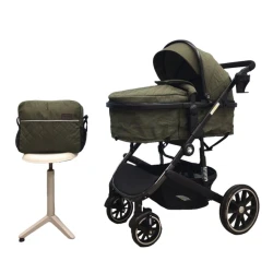 Детская коляска AZR 918, хаки