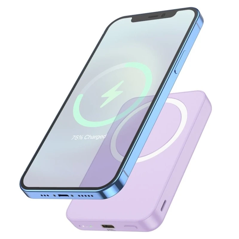 Внешний аккумулятор Hoco J104 5000 mAh Purple