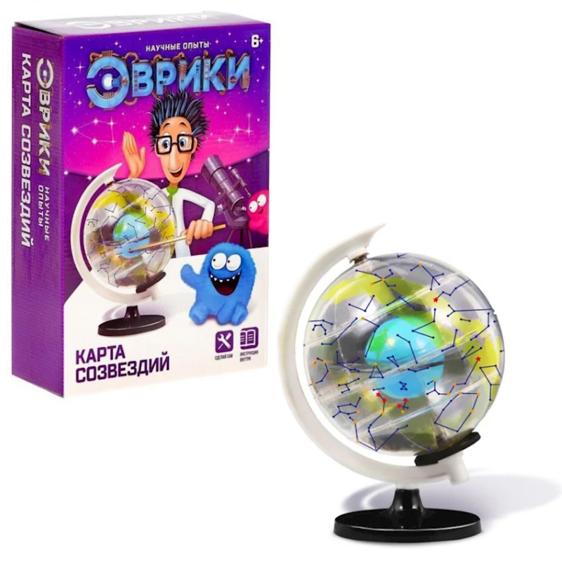 Набор для опытов Эврики Карта созвездий 6900028873836 Набор для опытов Эврики Карта созвездий 6900028873836