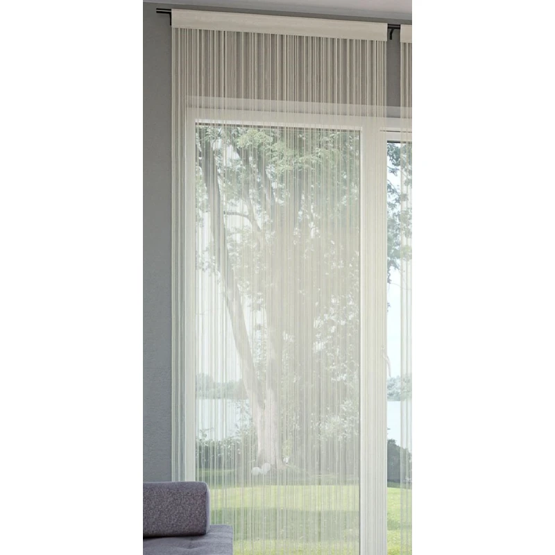 Тюль JYSK Yxlan, 90x245 см, бежевый Тюль JYSK Yxlan, 90x245 см, бежевый