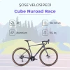 Шоссейный велосипед Cube Nuroad Race 680200 размер L, 58 см, черный/серый