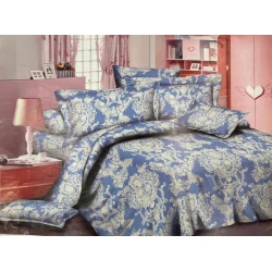 Комплект постельного белья MiraNova CTS-545, сатин, разноцветный, простыня 200х220 см, пододеяльник 200x220 см, наволочка 50x70 см (2 шт)