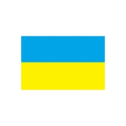 Ukrayna bayrağı 0015, 15x22.5 sm, atlas