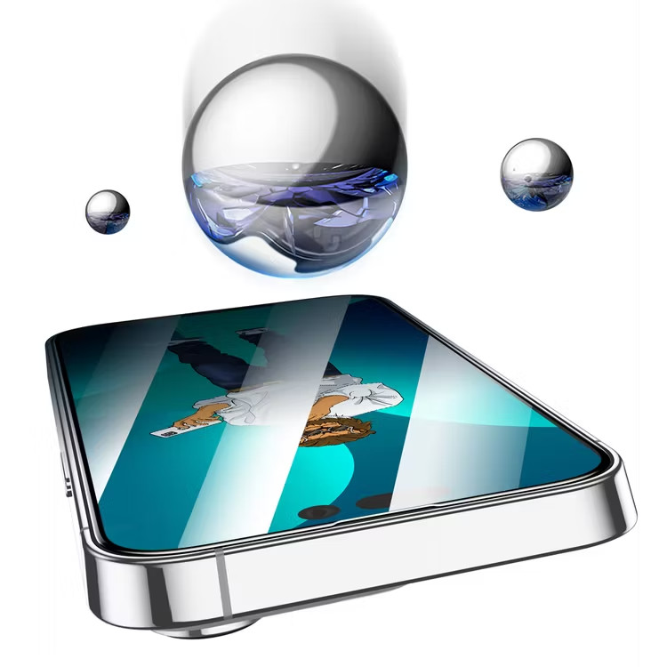 Защитное стекло Green Lion 3D Silicone Privacy Glass для Apple iPhone 14/13 Pro/13 - 6935100163970