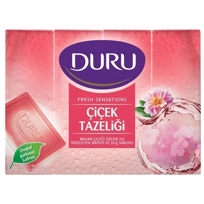 Туалетное мыло Duru Fresh Цветочное облако, 4x150 г