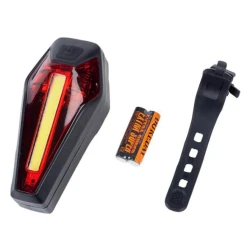 Velosiped üçün fənər Stop, plastik, qırmızı/qara