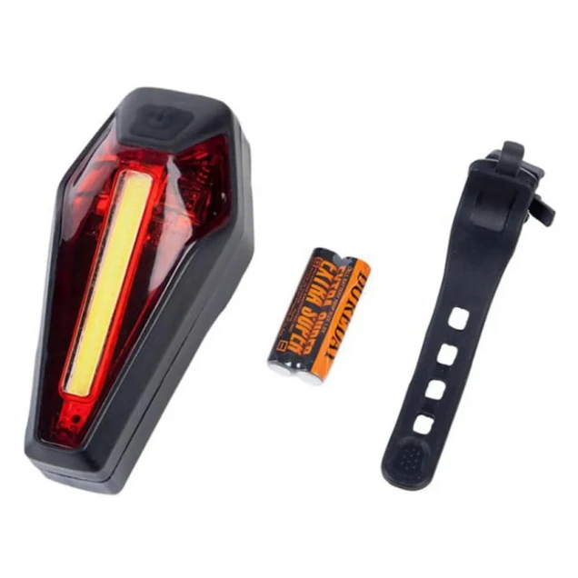 Velosiped üçün fənər Stop, plastik, qırmızı/qara