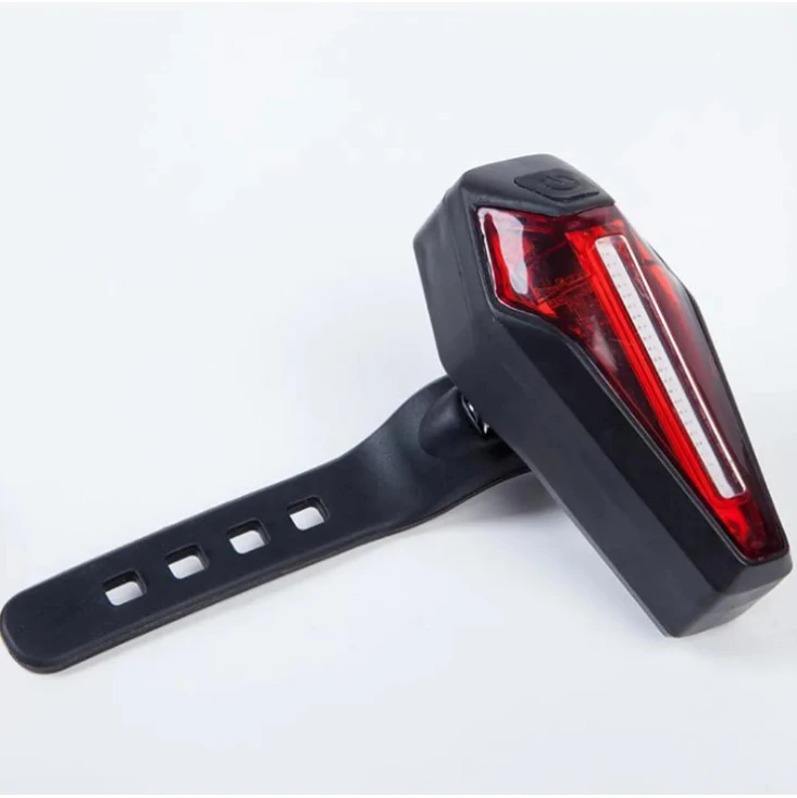 Velosiped üçün fənər Stop, plastik, qırmızı/qara