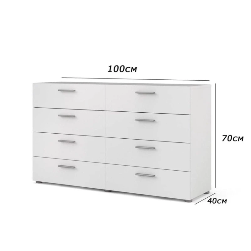 Комод Ev Plus 12116073, ЛДСП, 100x40x70 см Комод Ev Plus 12116073, ЛДСП, 100x40x70 см