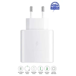 Сетевое зарядное устройство Samsung T-4510 45W White