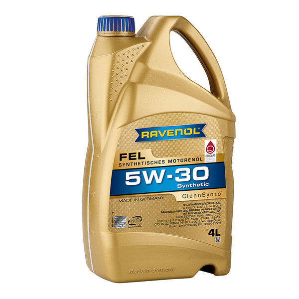 Моторное масло Ravenol FEL 5W-30, 4 л
