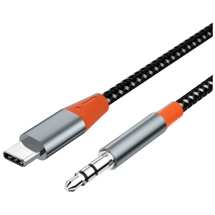 Audio kabel Wiwu YP07 Type-C - 3.5mm, boz