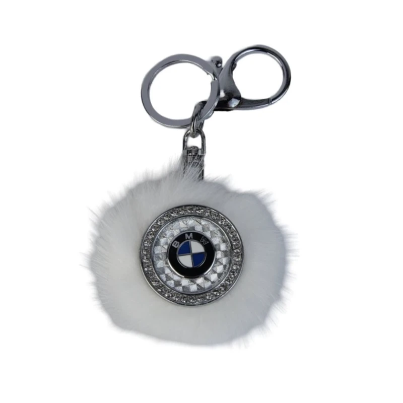 Брелок для ключей Avroluks av_264 BMW, металл, белый