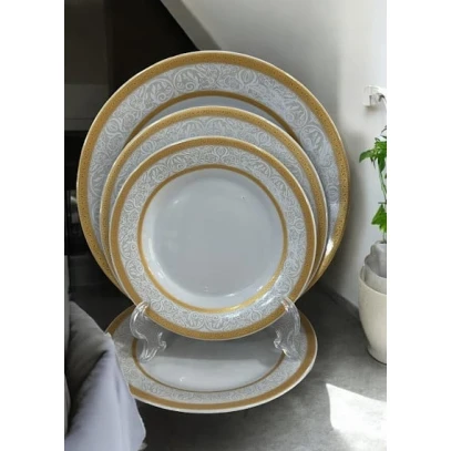 Süfrə qab-qacaq dəsti QZİR-TAP-019, 48 parça