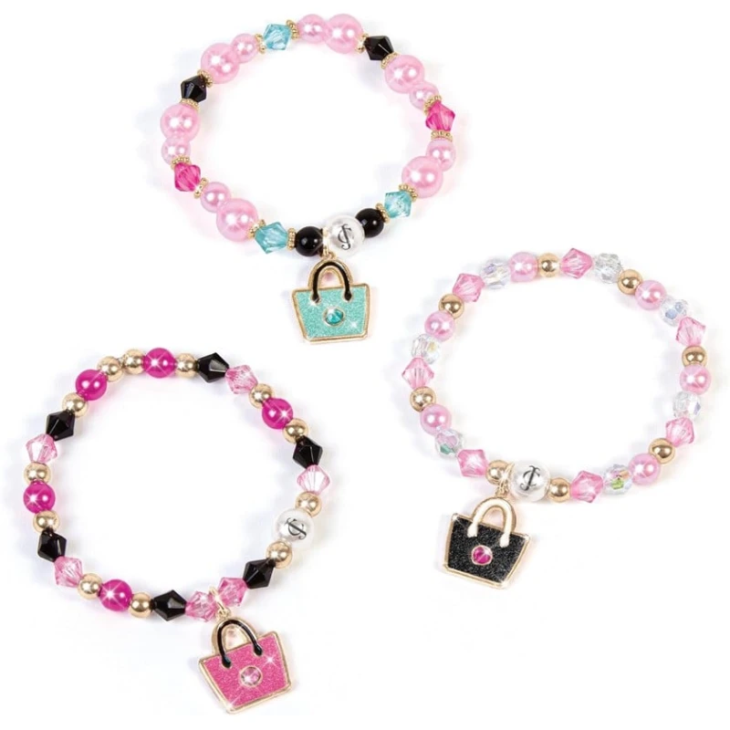 Набор для изготовления браслетов Make it Real Juicy Couture Mini Handbag, 8+ лет Набор для изготовления браслетов Make it Real Juicy Couture Mini Handbag, 8+ лет