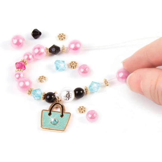 Набор для изготовления браслетов Make it Real Juicy Couture Mini Handbag, 8+ лет Набор для изготовления браслетов Make it Real Juicy Couture Mini Handbag, 8+ лет