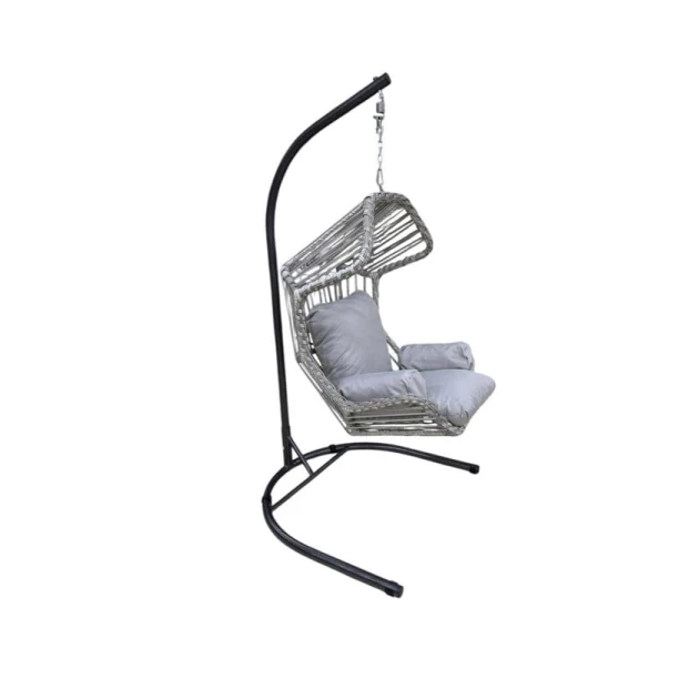 Садовые качели Capri Swings AKCAY MyGardenBaku_10002, одноместные, серые Садовые качели Capri Swings AKCAY MyGardenBaku_10002, одноместные, серые