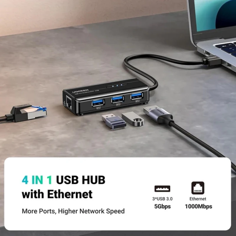 USB HUB Ugreen 20265 Black