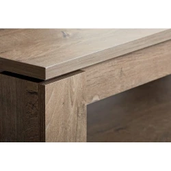 Журнальный стол JYSK Vedde, 60x110x45 см, меламин/ДСП, коричневый