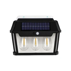 Уличный светильник HW 999-3W, на солнечной энергии, 3 Вт, черный Уличный светильник HW 999-3W, на солнечной энергии, 3 Вт, черный