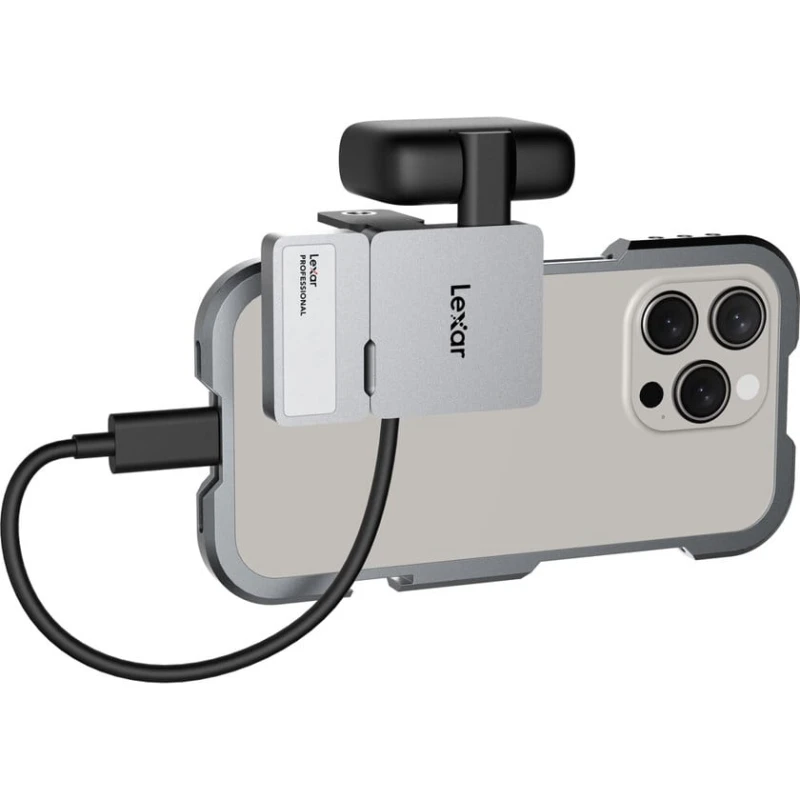 Внешний SSD накопитель Lexar Professional Go USB 3.2 1 TB Silver