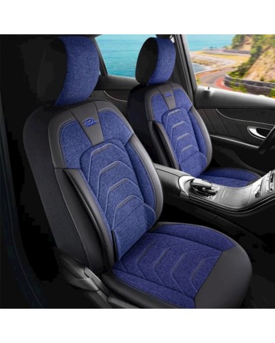Oturacaq üçün çexol Panda Bodrum 007, qara/göy