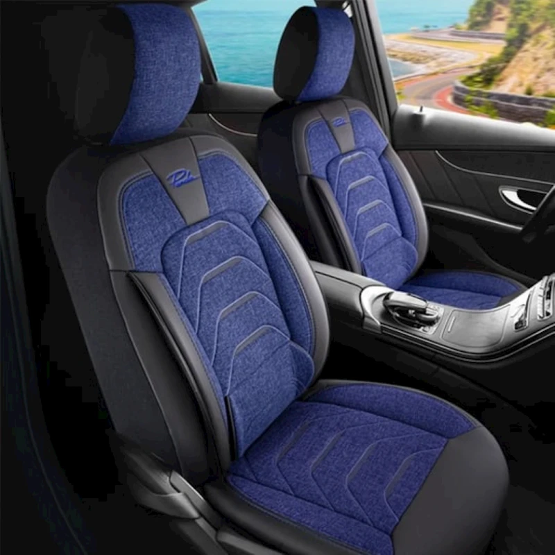 Oturacaq üçün çexol Panda Bodrum 007, qara/göy