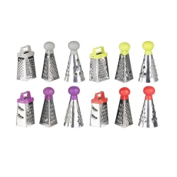 Набор терок Decoria 4х85см, разные цвета