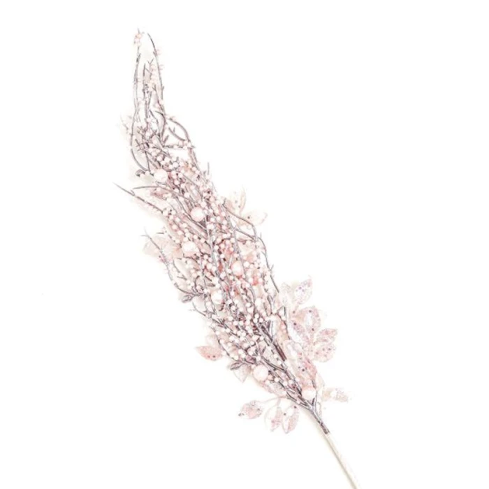 Декоративная ветка с ягодами Hom-me 104469 розовый