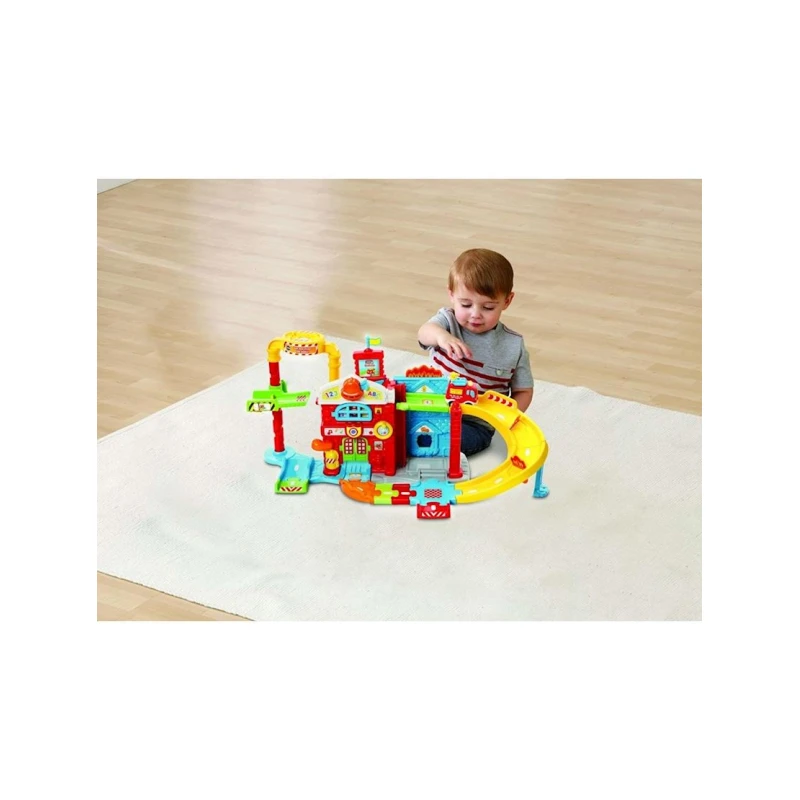 Интерактивные игрушечные треки VTech Toot-Toot Drivers Fire Station 80-503903, 1-5 лет Интерактивные игрушечные треки VTech Toot-Toot Drivers Fire Station 80-503903, 1-5 лет