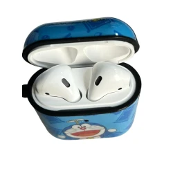 Qulaqlıq üçün çexol Airpods 2 Doraemon